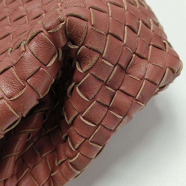 Lambskin Top Handle Bag Beige