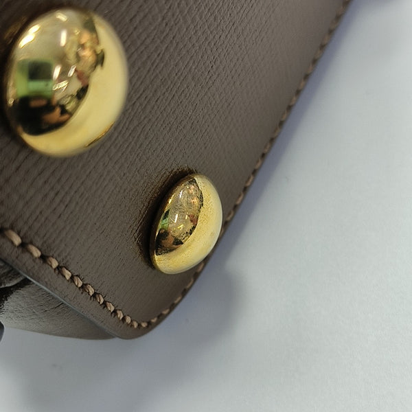Horsebit 1955 Mini Coated Canvas Beige