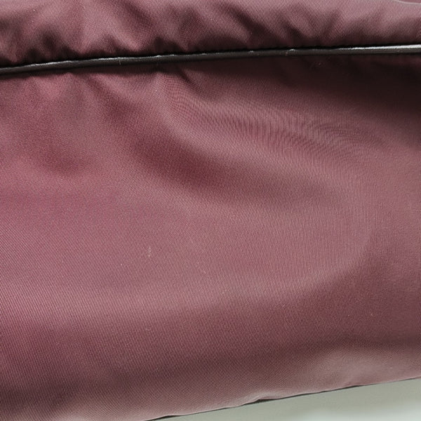 Nylon Tote Bag Red