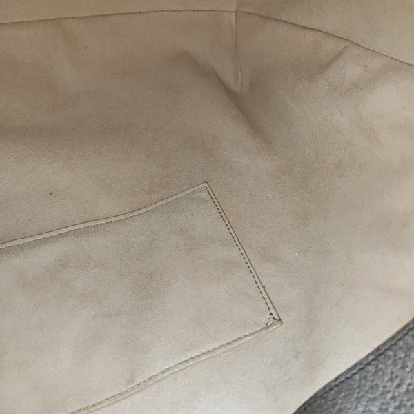 Ophidia Medium Monogram Coated Canvas Beige