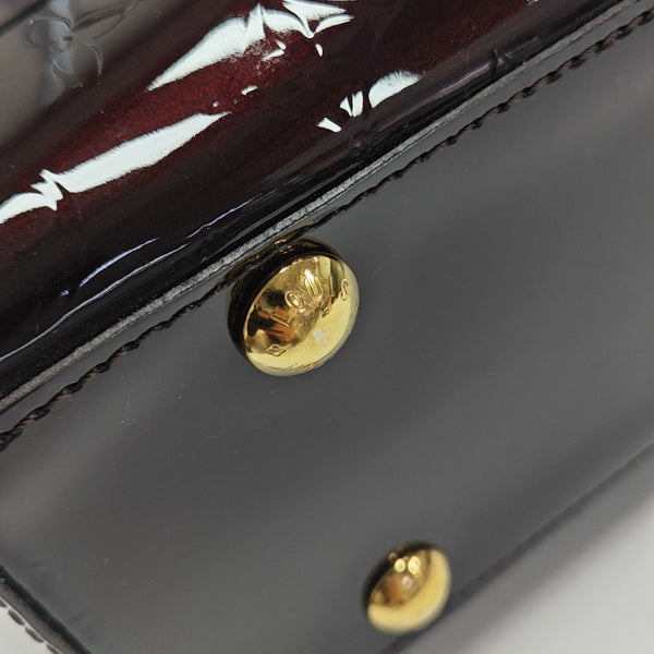 MELROSE AVENUE Patent Leather Red