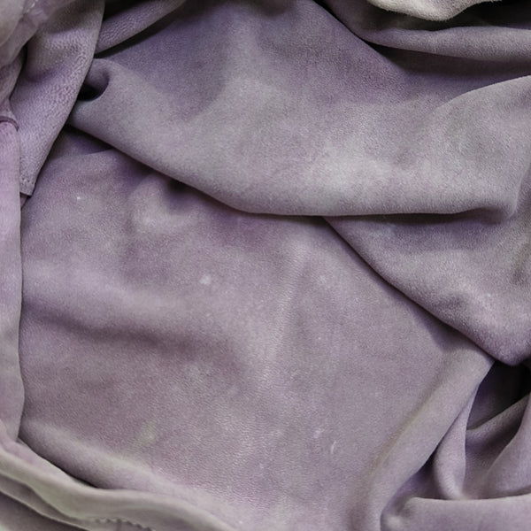 Special Material Shoulder Bag Purple