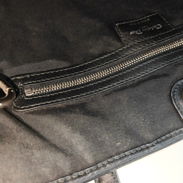 Panarea Cannage Coated Canvas Black