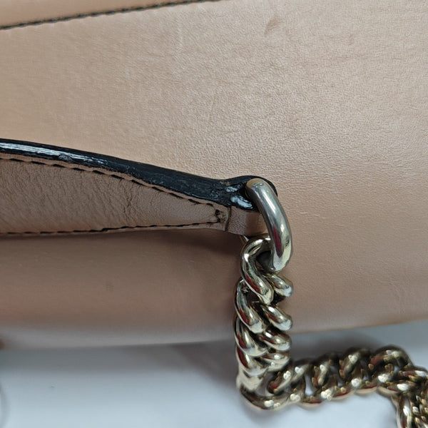 Emily Chain Monogram Fabric Brown
