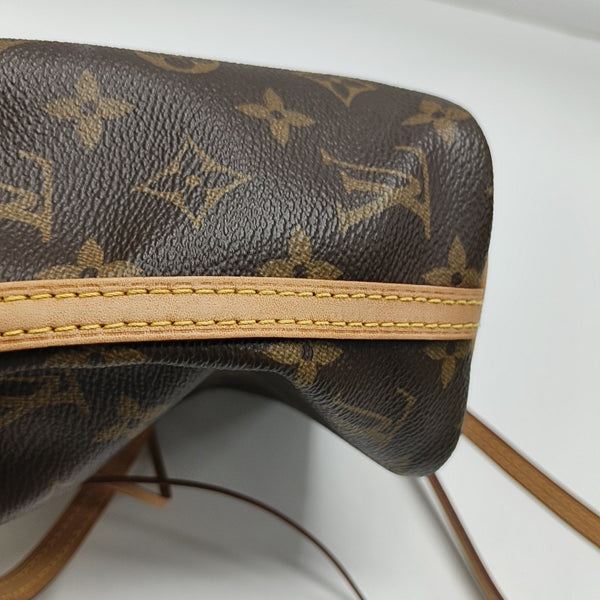 NÉONOÉ Nano Monogram Coated Canvas Brown