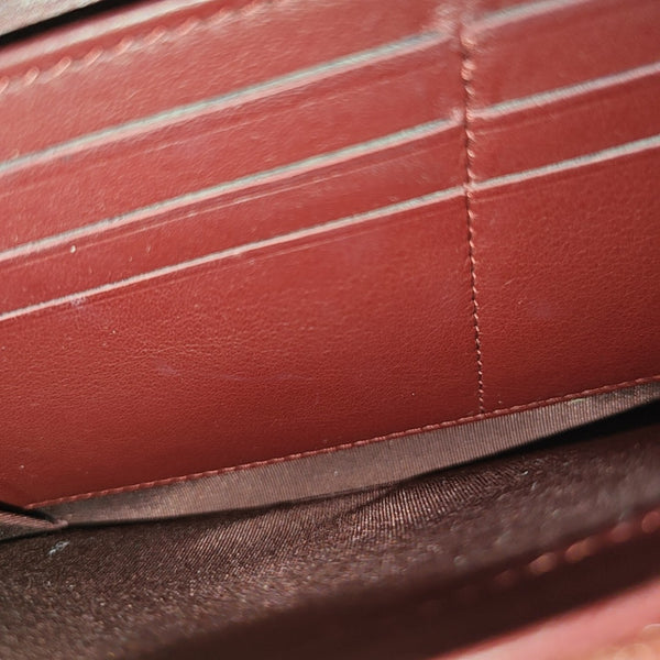 BOY CHANEL Mini Quilted Calfskin Red Wallet