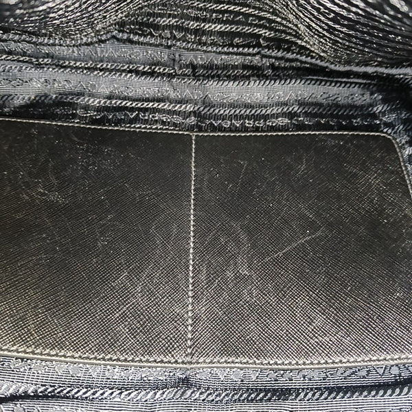 Nylon Shoulder Bag Black