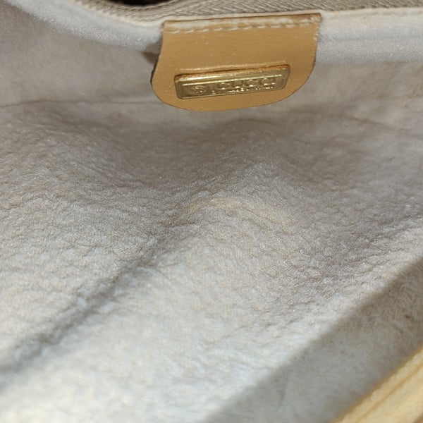 Monogram Coated Canvas Shoulder Bag Brown