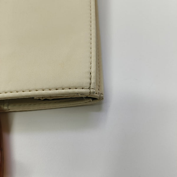 Fabric Top Handle Bag White