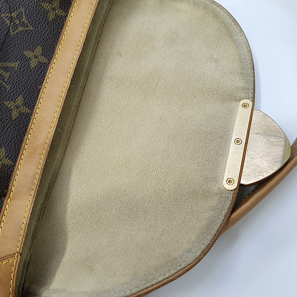 BEVERLY MM Monogram Coated Canvas Brown