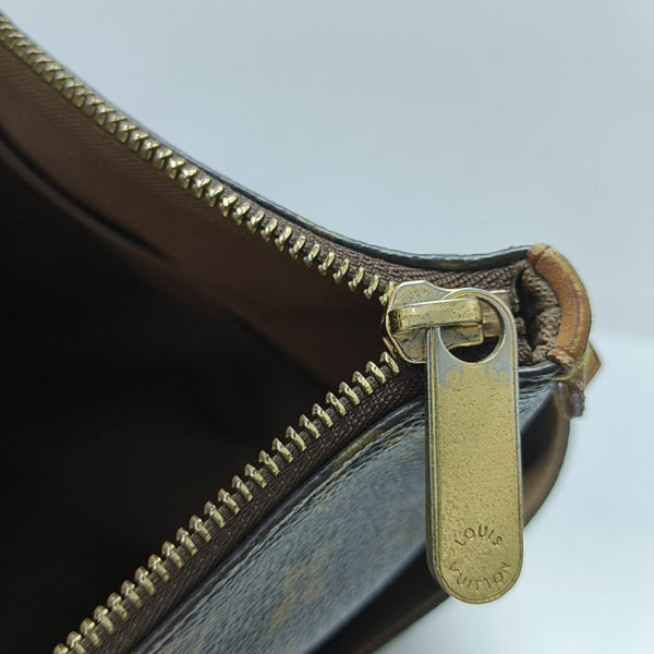 TOTALLY MM Monogram Coated Canvas Brown