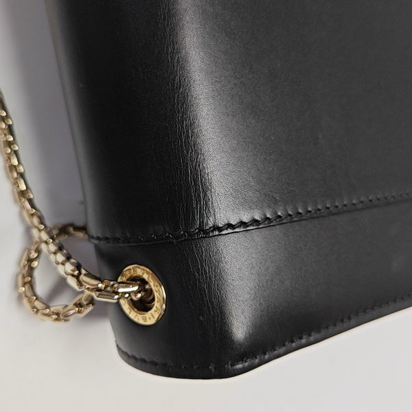 SERPENTI FOREVER Medium Calfskin Black