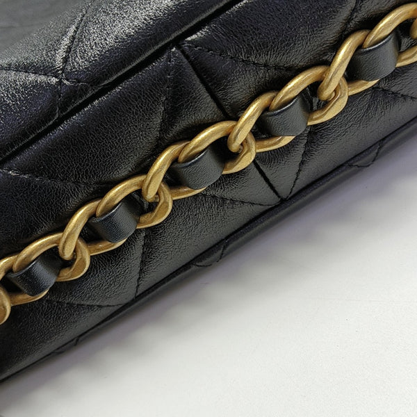 Quilted Lambskin Black