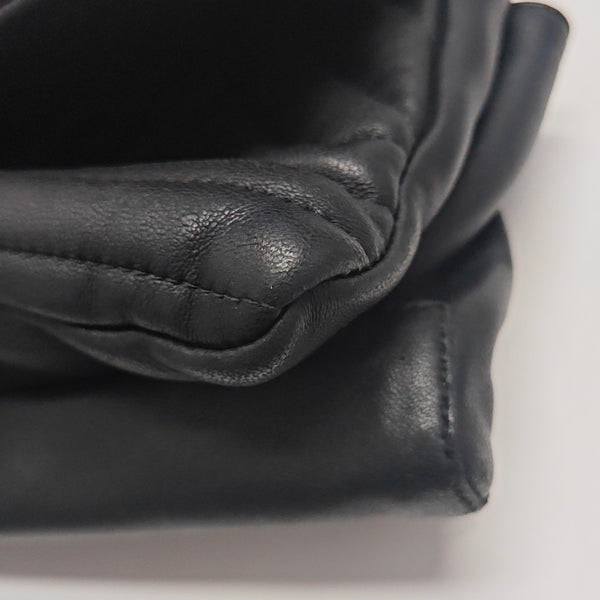Ginny Quilted Lambskin Black