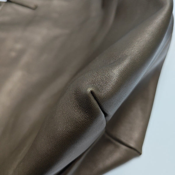 Calfskin Shoulder Bag Beige