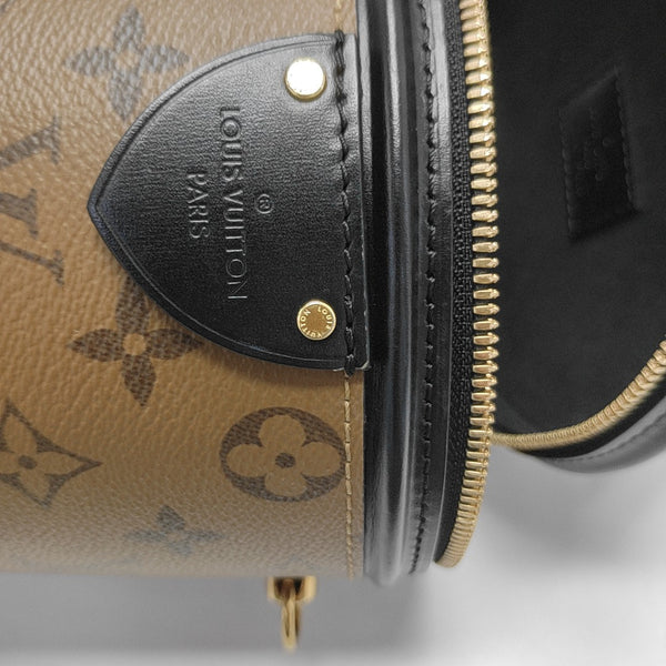 CANNES PM Monogram Coated Canvas Brown