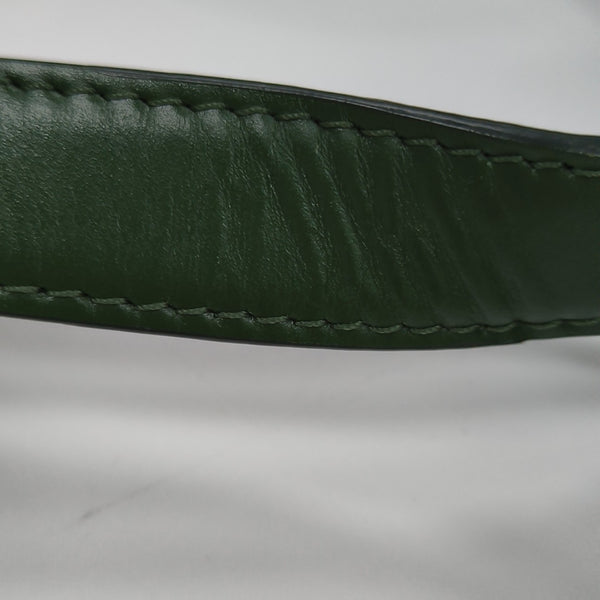 TRIOMPHE Medium Calfskin Green