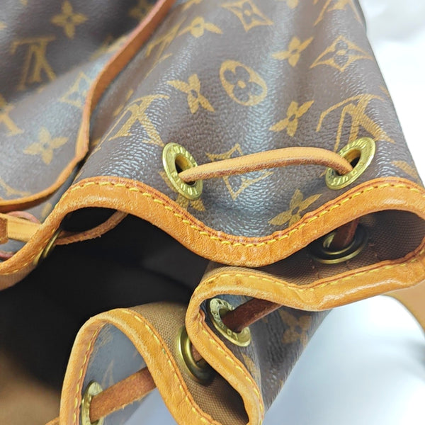 NÉONOÉ PM Monogram Coated Canvas Brown