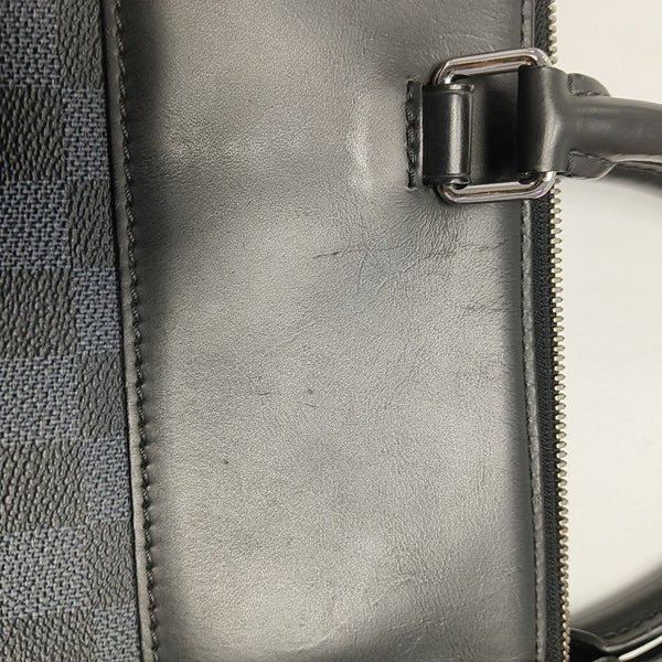 PORTE-DOCUMENTS Damier Coated Canvas Blue