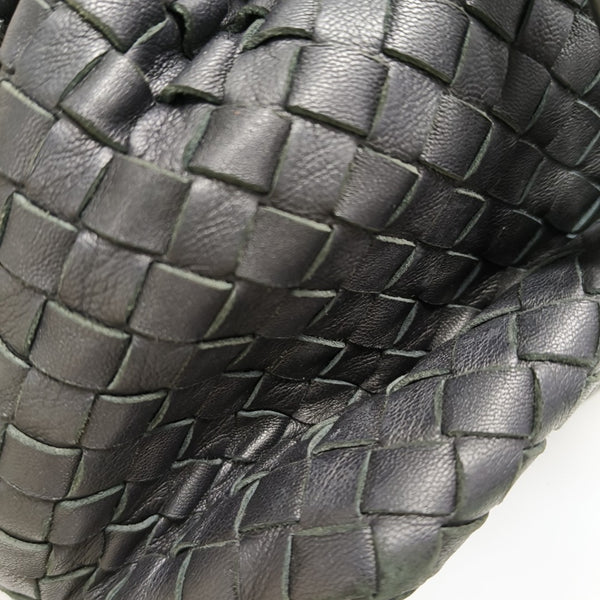 Lambskin Top Handle Bag Black