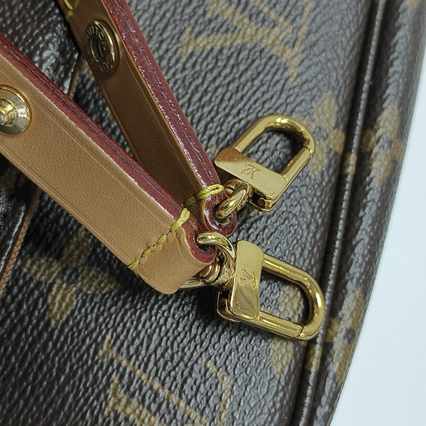 IVY Monogram Coated Canvas Brown