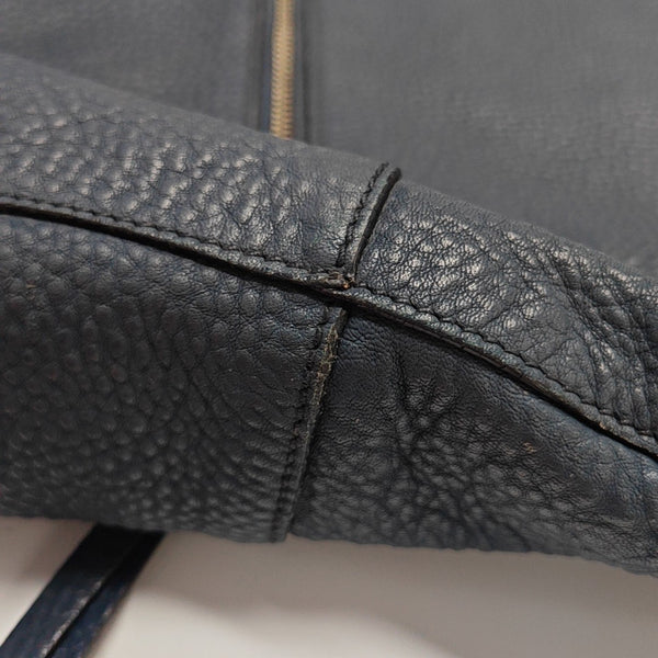 Calfskin Tote Bag Blue