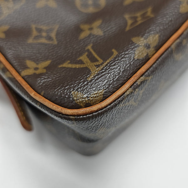 VIVA CITE Monogram Coated Canvas Brown