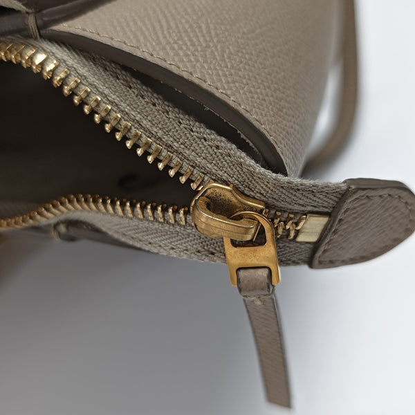 BELT Nano Calfskin Gray