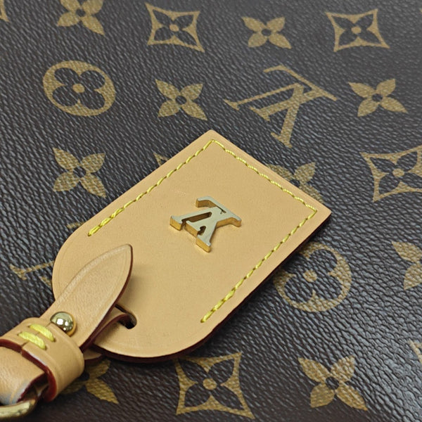CARRYALL PM Monogram Coated Canvas Brown