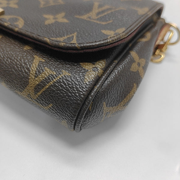 FAVORITE PM Monogram Coated Canvas Brown