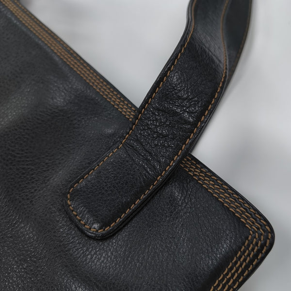 Calfskin Tote Bag Black