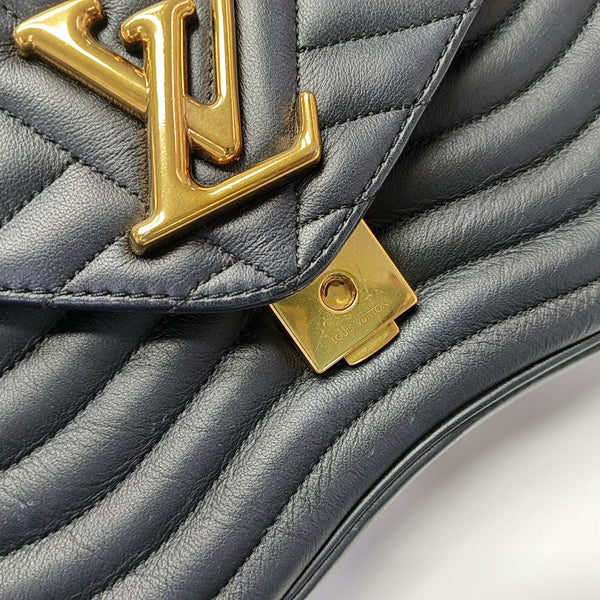NEW WAVE MM Quilted Calfskin Black
