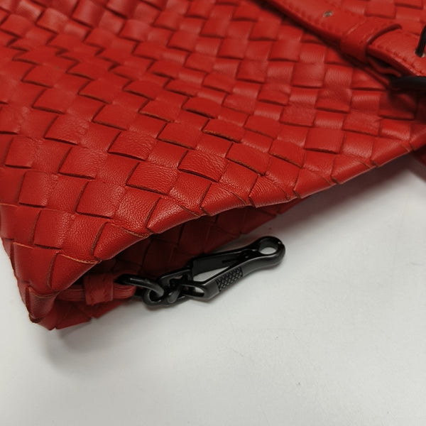 Cesta Calfskin Red