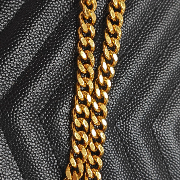 MONOGRAM WOC Chevron Calfskin Black