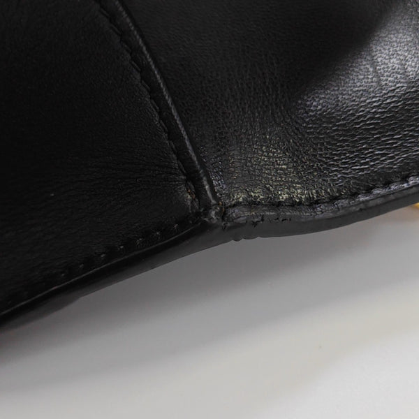 30 Montaigne Mini Calfskin Black