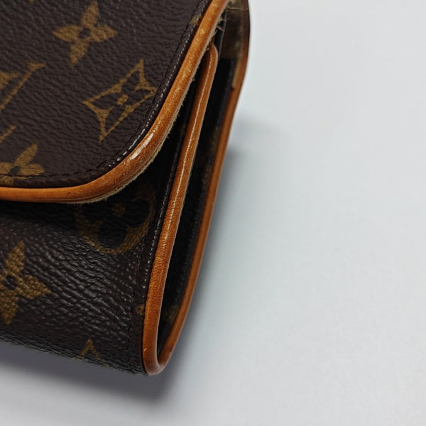 TWIN PM Monogram Coated Canvas Brown Wallet