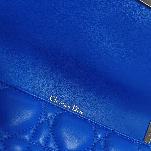 Miss Dior Cannage Lambskin Blue