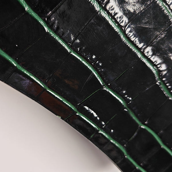 Hourglass S Calfskin Green