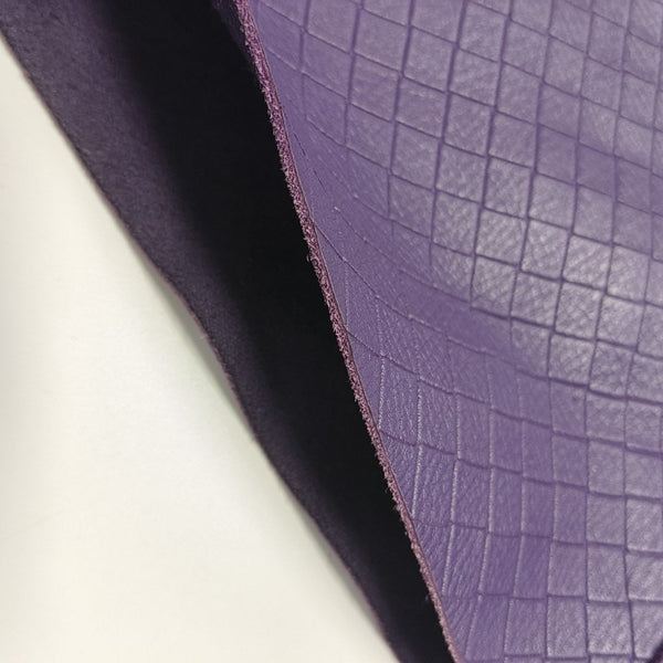 Calfskin Tote Bag Purple