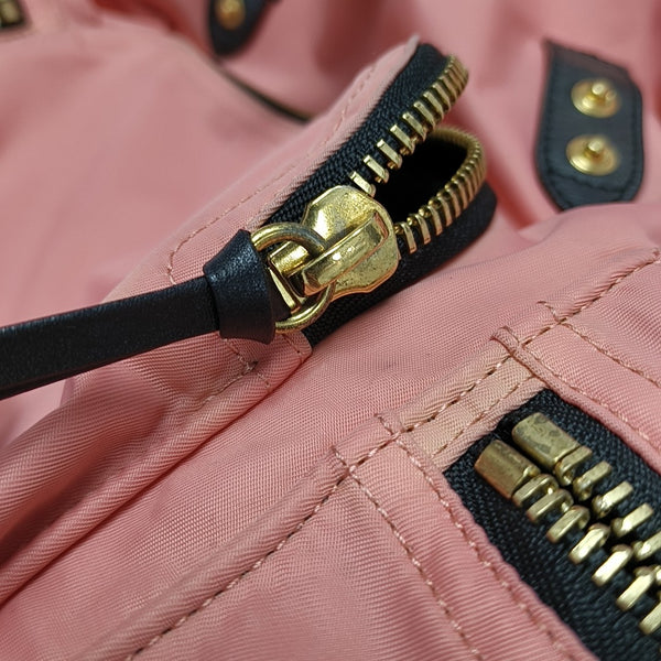 The Rucksack Medium Nylon Pink