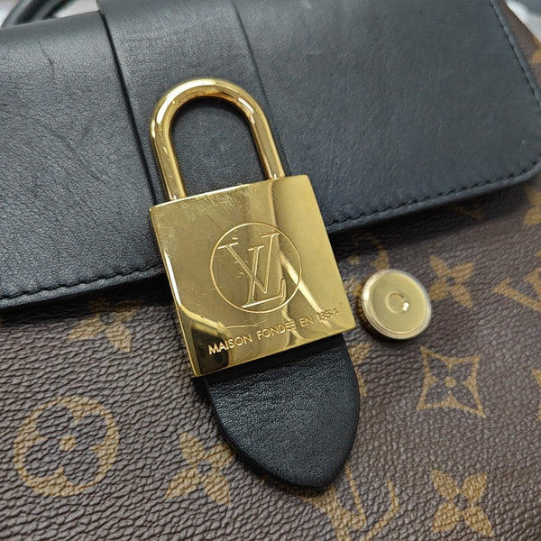 LOCKY BB Monogram Coated Canvas Brown