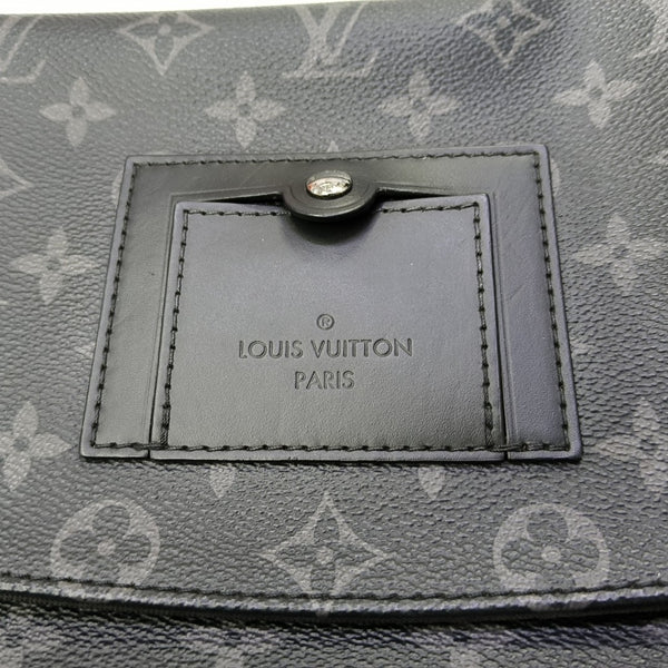 VOYAGER PM Monogram Coated Canvas Black
