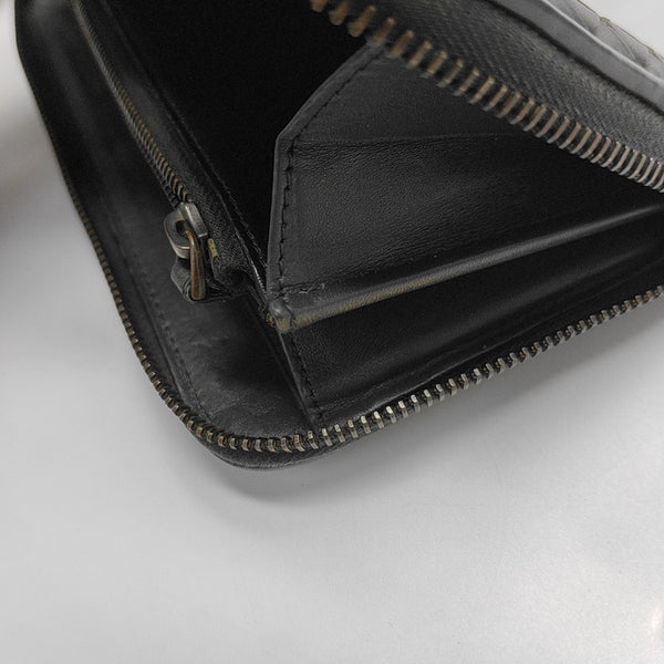 Calfskin Wallet Gray