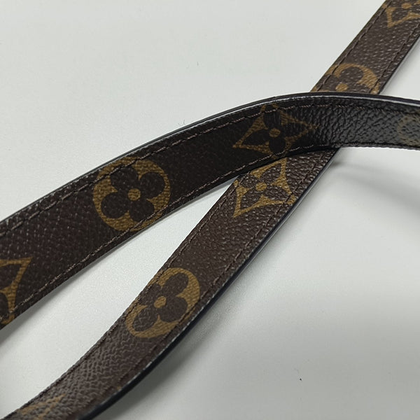 MONTAIGNE BB Monogram Coated Canvas Brown