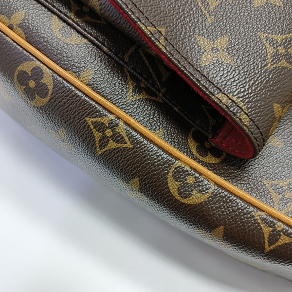 MULTIPLE Monogram Coated Canvas Brown