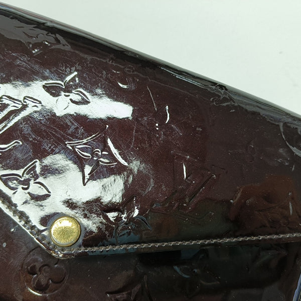 FÉLICIE Monogram Patent Leather Red
