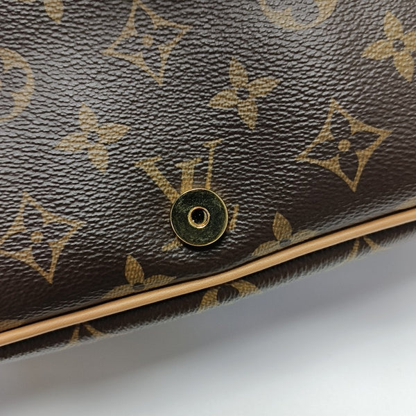 DIANE Monogram Coated Canvas Brown