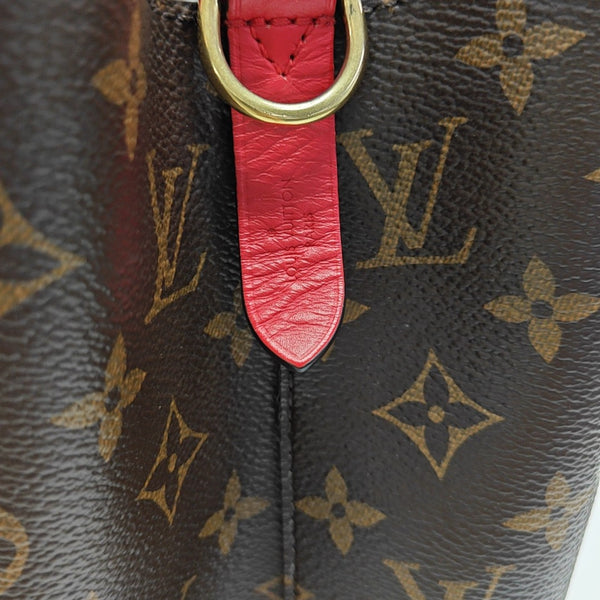 NÉONOÉ MM Monogram Coated Canvas Brown
