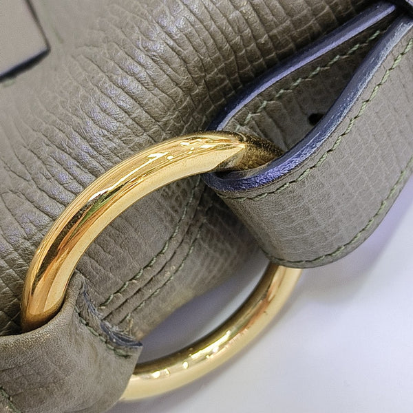 T Messenger Calfskin Green