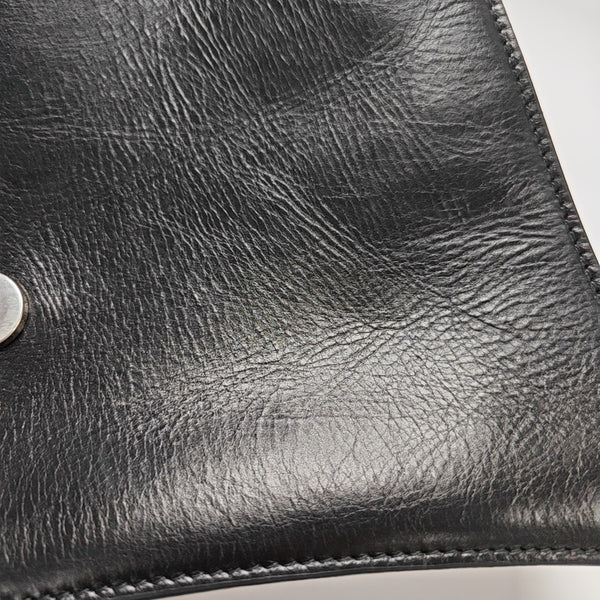 Crush Medium Calfskin Black